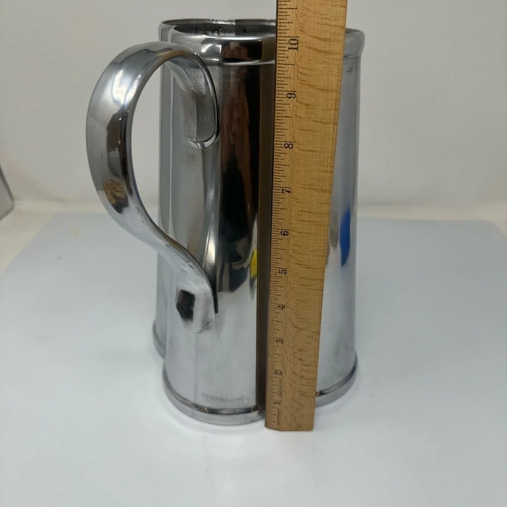 2012 Arthur Court Designs Quatro Pitcher Aluminum Silver